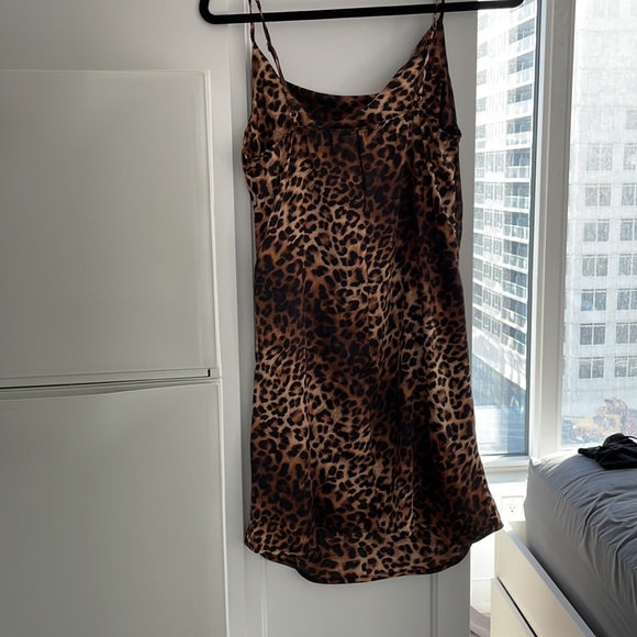 Leopard silk dress - Picture 2 of 2